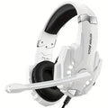Gaming Headset with Mic LED for PS4 PS5 Xbox-0