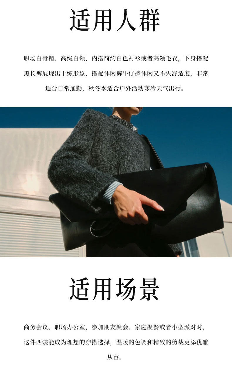 2025 Cashmere Long Coat Woolen Coat Coat Pure Cashmere Coat Double-sided Woolen Lace-up Commuter Coat for Women