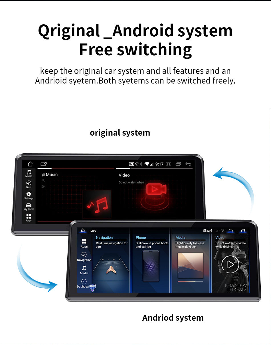 Cross-Border Supply Suitable for Bmw X1 F48 Android Large-Screen Navigation Mtk Qualcomm 668S Car Hd System