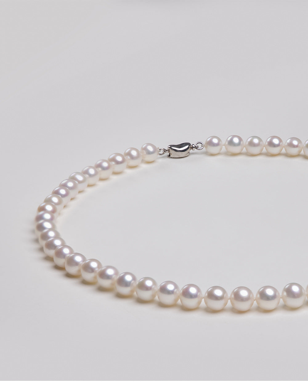 8-9 nearly round bright pearl necklace natural freshwater pearl necklace women send mother holiday gift box