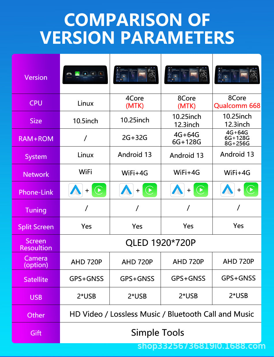 Cross-Border Supply Suitable for Bmw X1 F48 Android Large-Screen Navigation Mtk Qualcomm 668S Car Hd System
