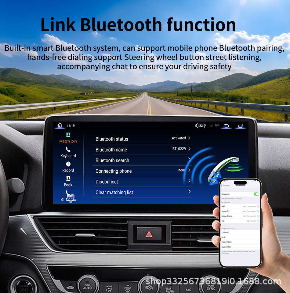Cross-Border Supply Suitable for Bmw X1 F48 Android Large-Screen Navigation Mtk Qualcomm 668S Car Hd System