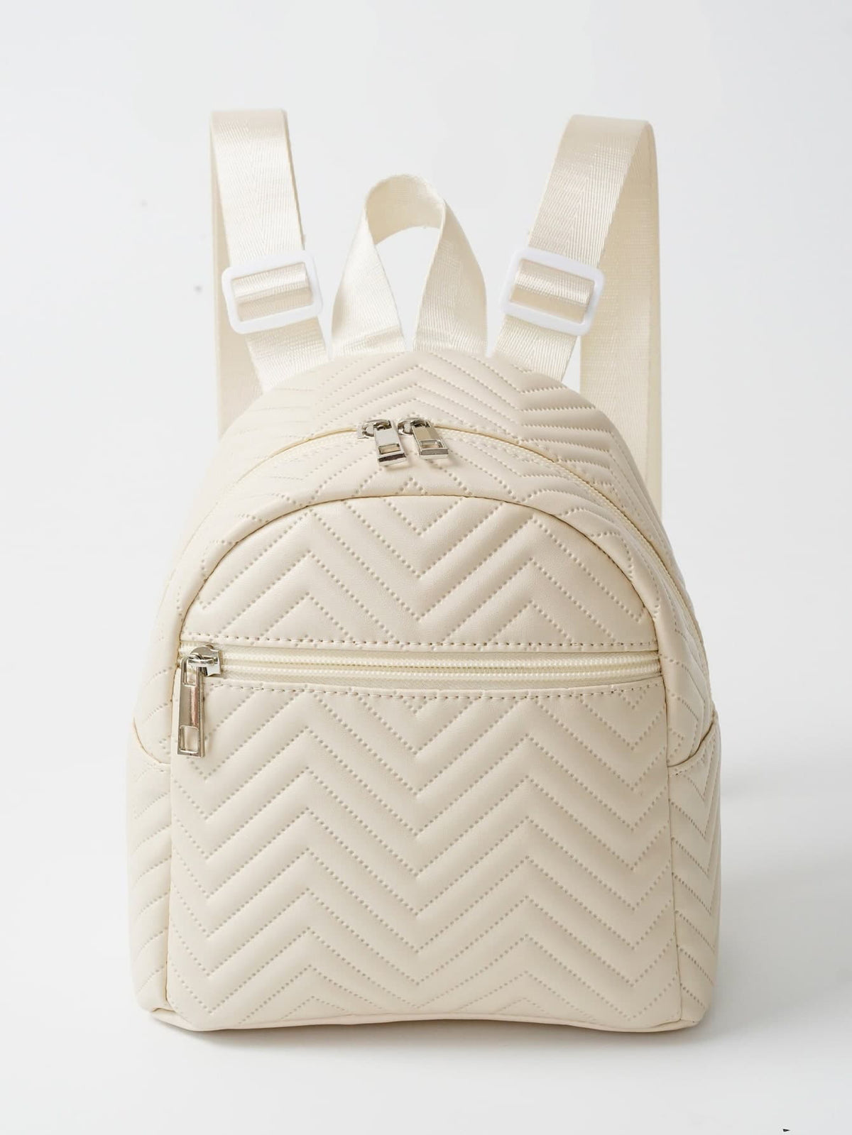 Cross-border Hot Sale Mini Women's Backpack 2024 New Multicolor Printed Wave Embroidered Colorful Belt Backpack