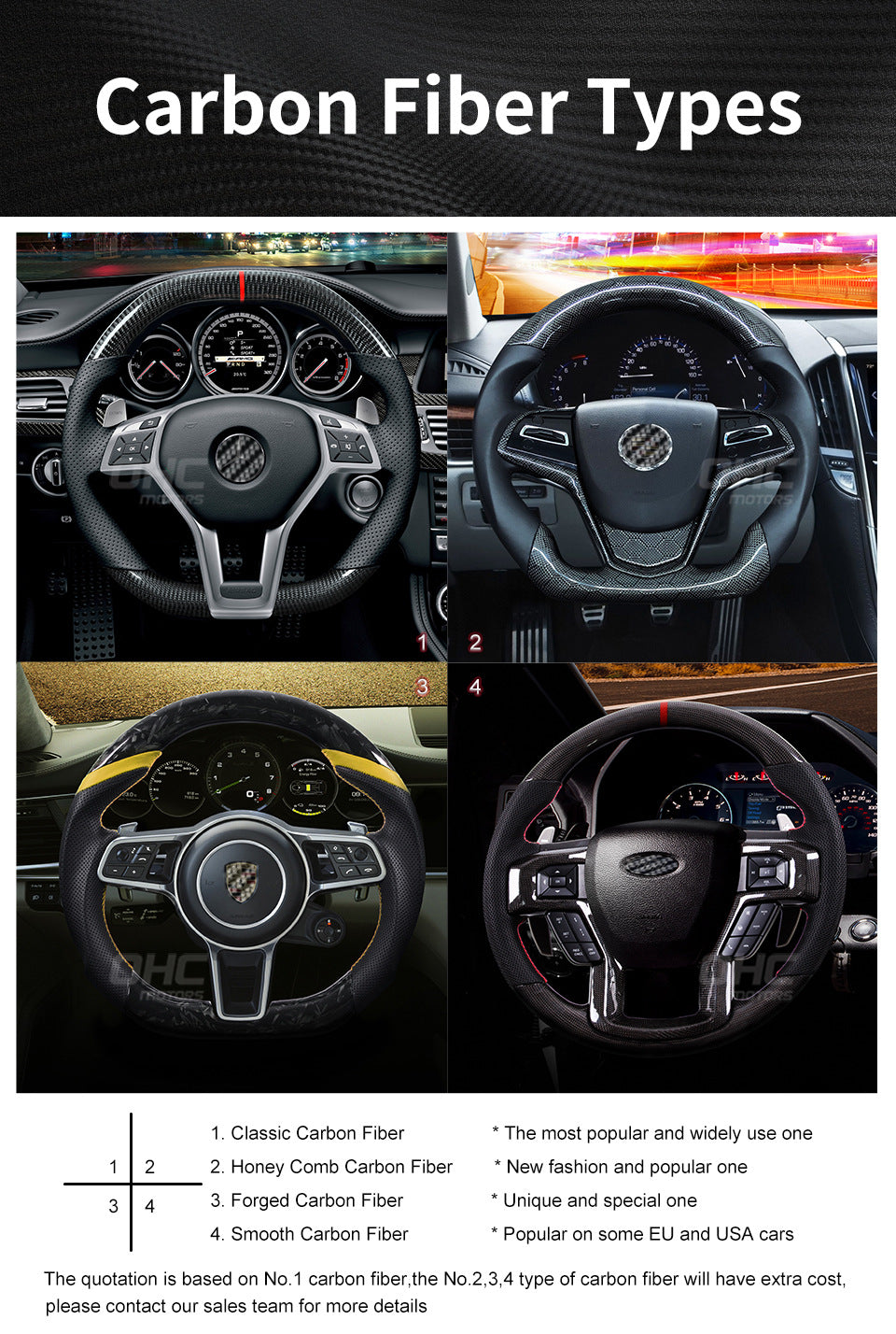 Tdd Is Suitable for Mustang 2018 2019 2020 2021 2022 Gt350 Carbon Fiber Led Custom Steering Wheel