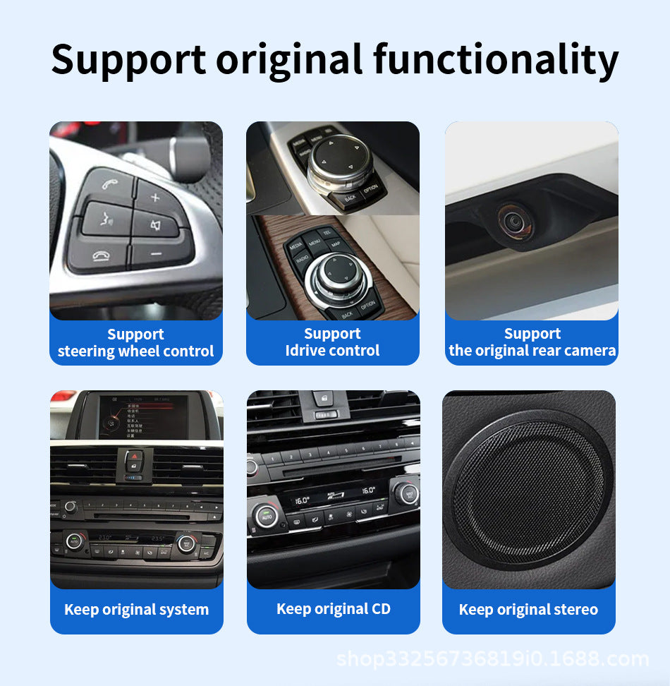 Cross-Border Supply Suitable for Bmw X1 F48 Android Large-Screen Navigation Mtk Qualcomm 668S Car Hd System