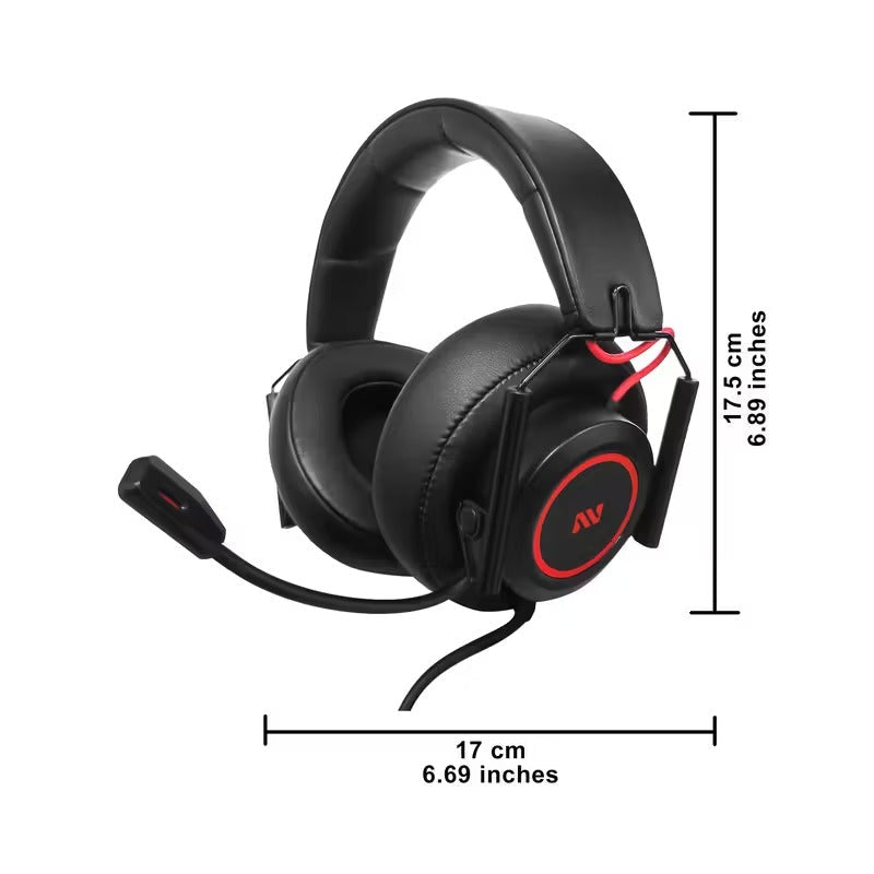 Gaming Headset with Mic Wired Over-Ear-4