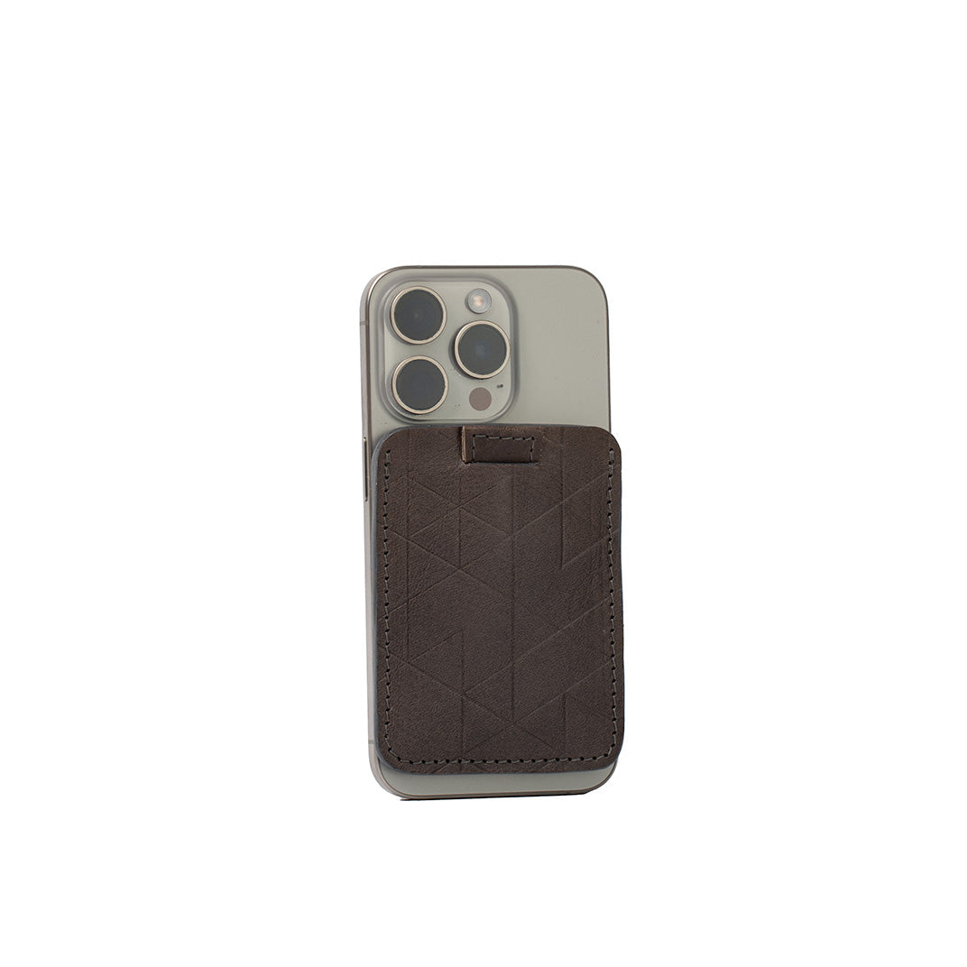 Leather Wallet compatible with MagSafe - 6 cards